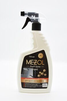 ХТ Средство моющее для удаления ржавчины (спрей) 0,75л "ProFF Extra ", Mezol